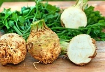 The efficacy of celery